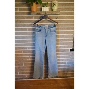 Good American Size 6 / 28 Light Wash Good Classic Boot High Rise Denim Jeans